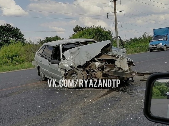 Из-за аварии на Южной окружной в Рязани образовалась крупная пробка