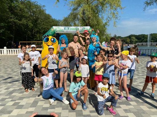 В Курортном парке Железноводска прошел 100000-ный посетитель с начала лета
