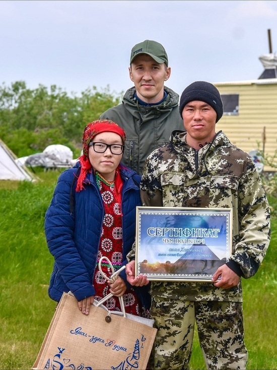 «Чум под ключ» подарили семье рыбаков в Ямальском районе