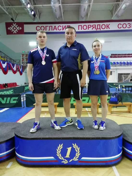 На всероссийском чемпионате среди людей с интеллектуальными нарушениями все виды медалей собрали теннисисты из ЯНАО