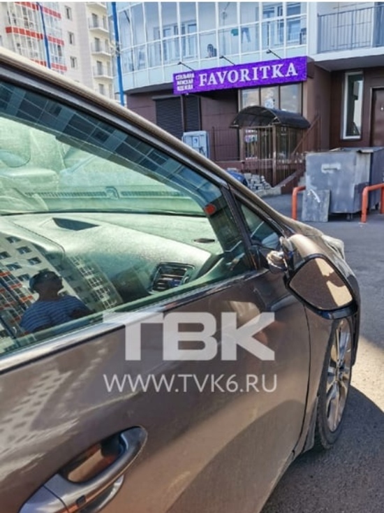 После драки пьяный мужчина сломал зеркала припаркованным автомобилям в Красноярске