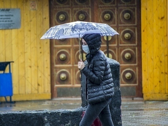 В Омск пришли дожди и похолодание до +9