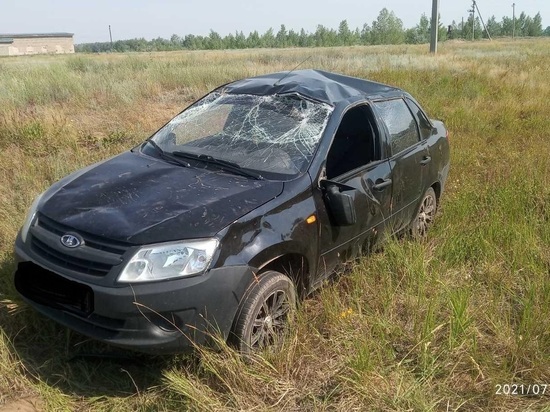 На трассе «Краснохолм-Троицкий» произошла авария, в которой пострадала несовершеннолетняя