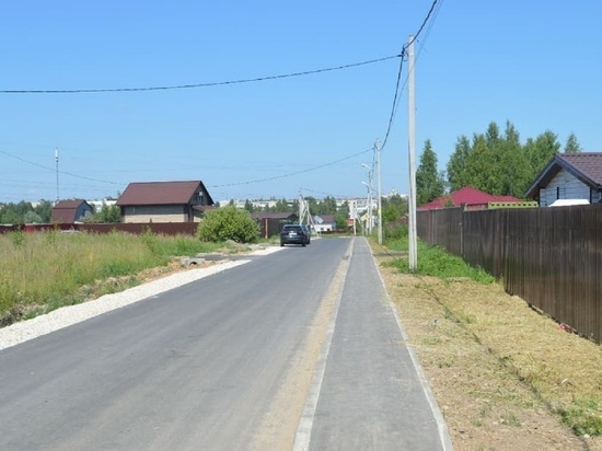 Сельские дороги в Серпухове активно ремонтируются