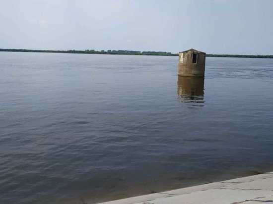 Уровень Амура у Хабаровска сегодня, 13 июля, на отметке 465 сантиметров