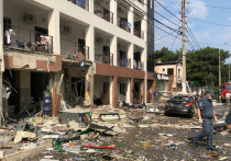 Разбор завалов на месте взрыва в гостинице «Азария» в Геленджике завершился