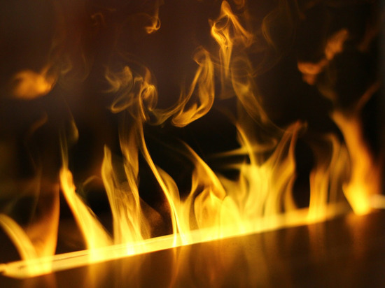 При пожаре в Горловке пострадал мужчина