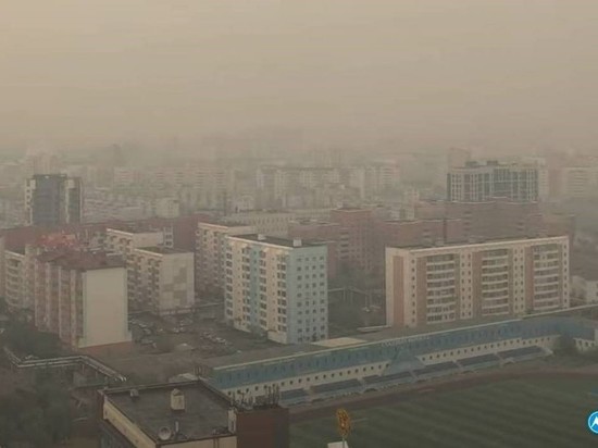 Дым от пожаров в Горном улусе накрыл Якутск