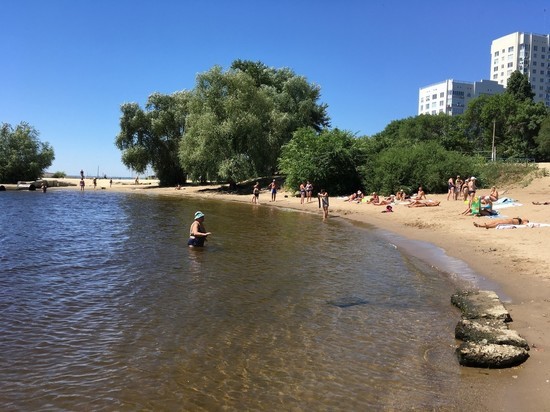 Саратов пляжи на волге