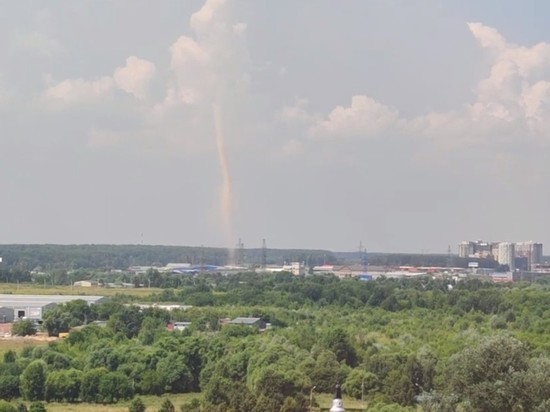 По Мытищам прошел смерч