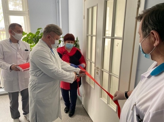 В Октябрьском районе открыли кабинет кинезитерапии