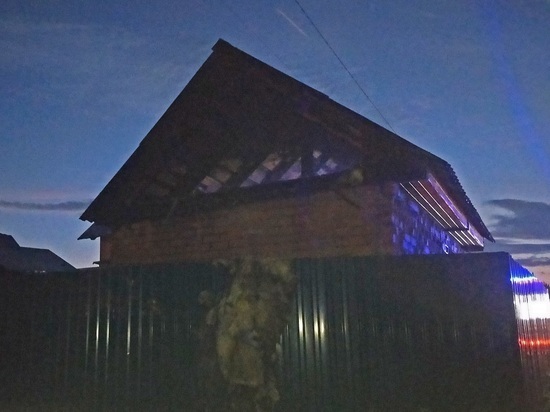 В Вишенках в Смоленской области тушили баню