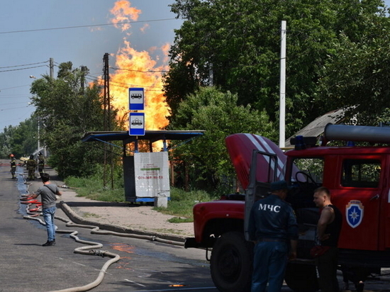 В Донецке произошел взрыв на газопроводе