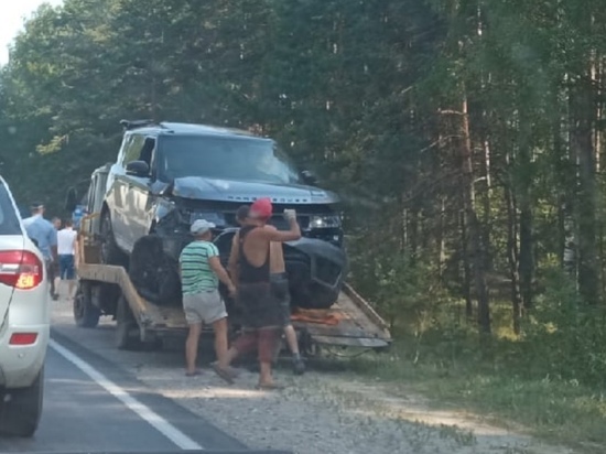 Под Касимовом произошло серьезное ДТП с участием Land Rover