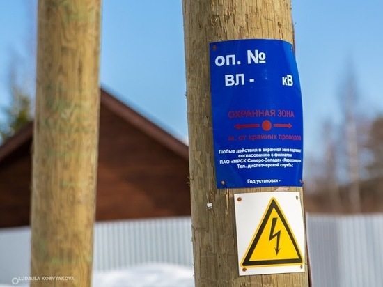 В 11 районах Карелии ожидаются отключения электричества