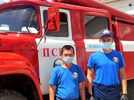 В социальном учреждении Калмыкии появился пожарно-спасательный пост