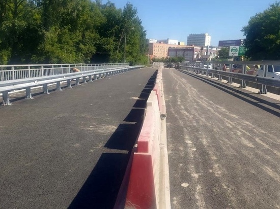 Движение по мосту через Трубеж в Рязани откроют до 1 сентября