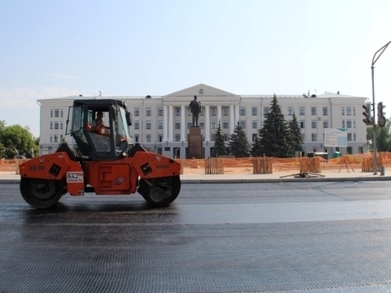 В Пскове изменится схема движения автобусов в связи с ремонтом площади Ленина