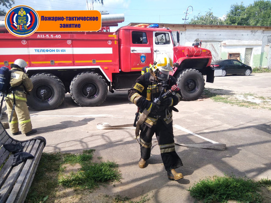 Противопожарные учения прошли в Фурмановской прокуратуре