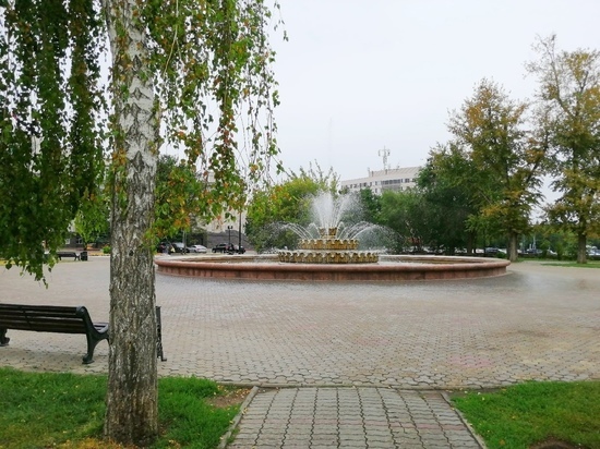 В Оренбурге главный фонтан пришел в негодность