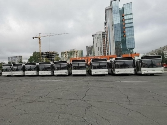 В Ижевск прибыли новые автобусы из "отказной" партии