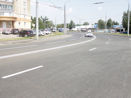 В Пензе отремонтировали дорогу на улице Ленина