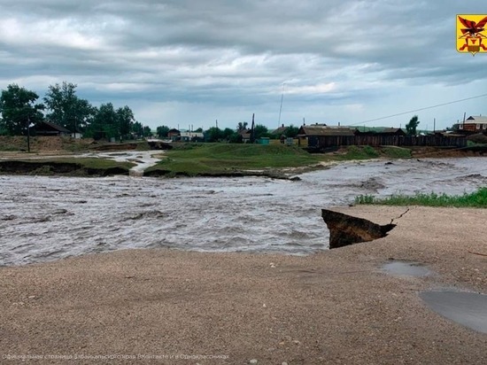 МЧС Забайкалья: Дамба возле затопленного Заречного была возведена незаконно