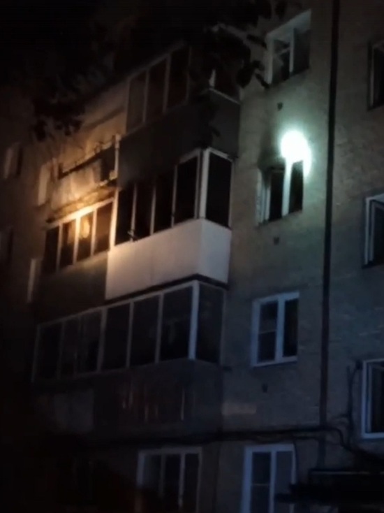 В Тверской области горела квартира