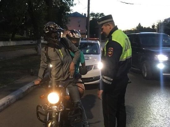 В Оренбурге за полгода наказаны шестьсот мотоциклистов