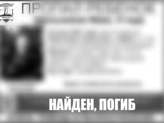 Пропавший в Ярославле пенсионер найден мертвым