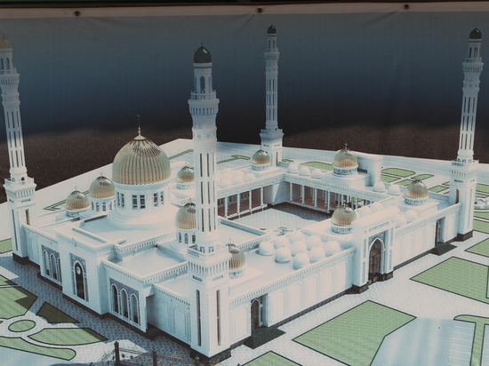 В Чечне строят крупнейший в России исламский центр