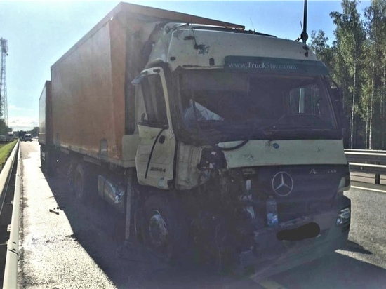 Фура и грузовик столкнулись на трассе «Нева» в Новгородском районе