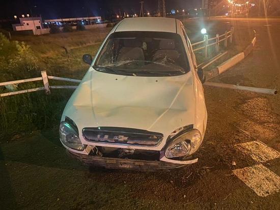 В Ейске водитель иномарки сбил молодого скутериста