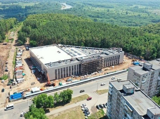 Радий Хабиров рассказал о ходе строительства уфимского Центра гимнастики
