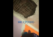 Тяжелый кусок обрушился с потолка квартиры на голову многодетному отцу в Красноармейске