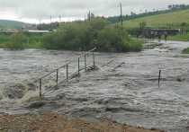 В Забайкалье три участка автомобильных дорог и 11 низководных мостов остаются подтопленными 28 июля, сообщается на сайте регионального управления МЧС