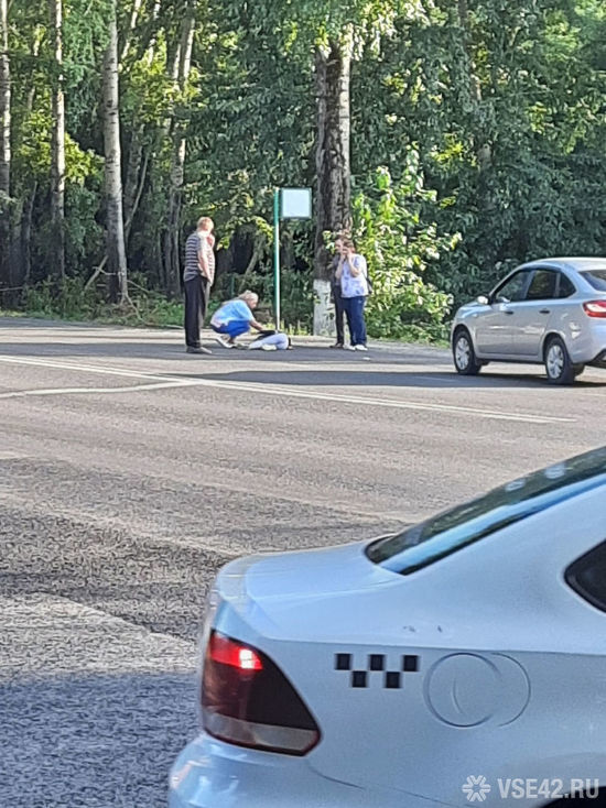 В Кузбассе водитель легкового автомобиля сбил девятилетнюю девочку