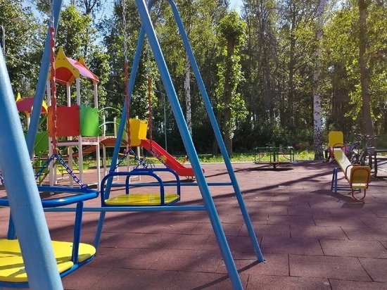 В Мичуринске завершается благоустройство нового парка