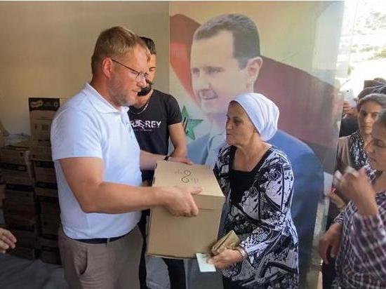 Югорчане передали сирийцам гуманитарную помощь