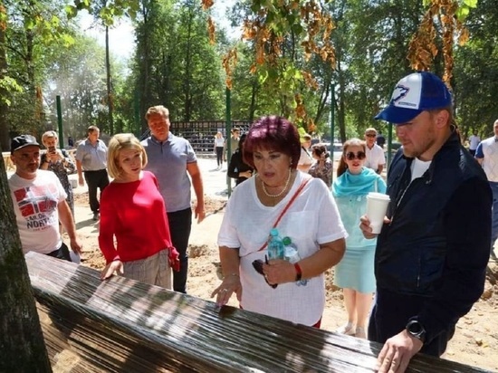В преображении парка имени Олега Степанова в Серпухове произошел настоящий прорыв