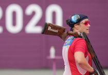 В олимпийских соревнованиях по стрельбе в трапе среди женщин золотую медаль выиграла представительница Словакии, двукратная серебряная медалистка Олимпийских игр (2008 и 2012), Зузана Рехак-Штефечекова
