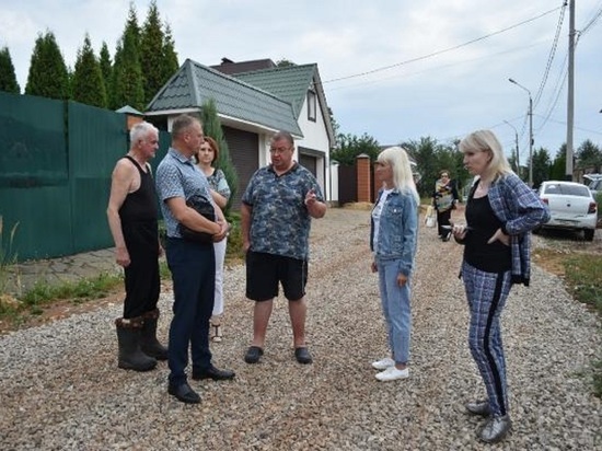 С жителями Серпухова обсудили строительство дороги