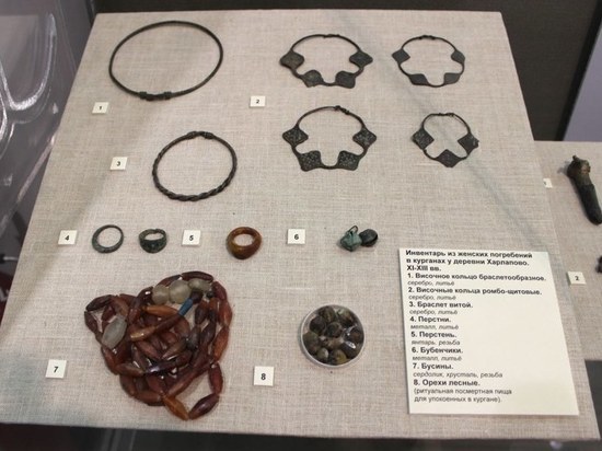 142 года назад на Смоленщине нашли серебряные украшения под Дорогобужем