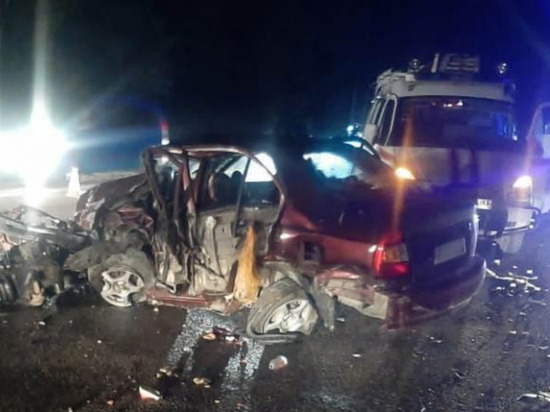 В массовой аварии в Туапсинском районе погибли два человека