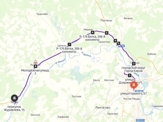 В августе возобновят автобусы по маршруту Киров - Орлов