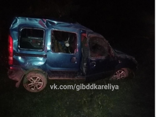 Пенсионеры попали в серьезную аварию в Карелии