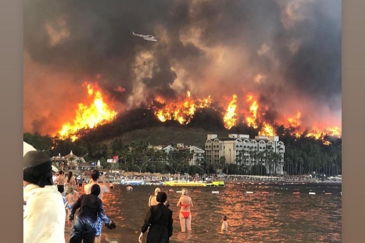 как сейчас выглядит турция после пожара