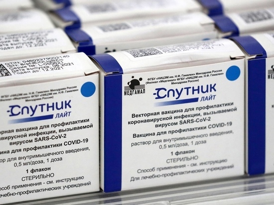Более 500 жителей Карелии привились облегченной вакциной "Спутник Лайт"