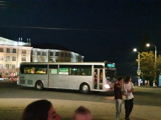 В Курске проверили работу общественного транспорта в вечернее время