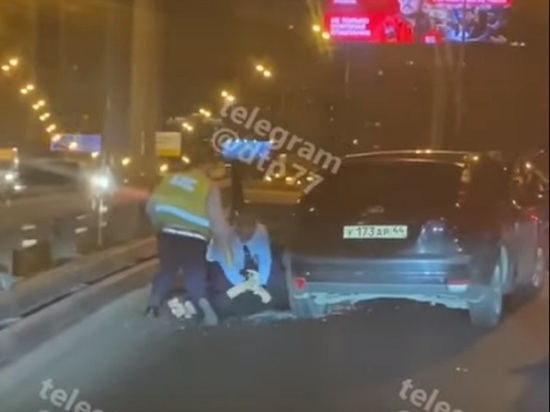 В Москве повязали лихача на автомобиле с костромскими номерами